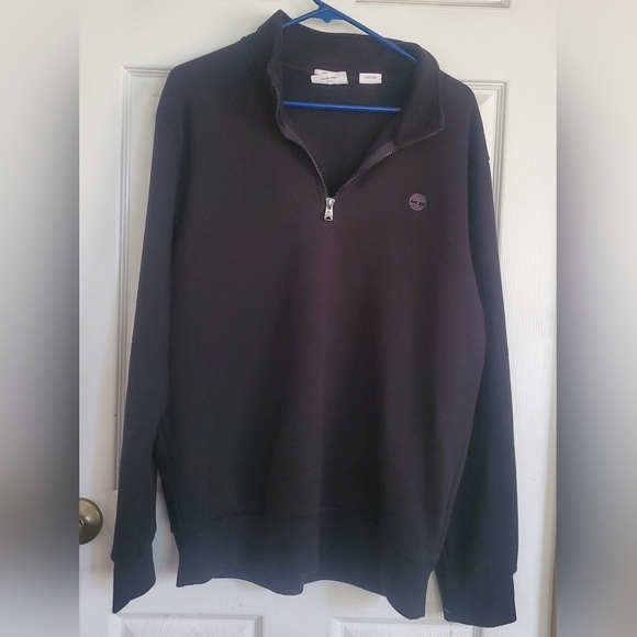 Timberland Other - Timberland Men’s Half-Zip Pullover Sweater - Black, Size Large